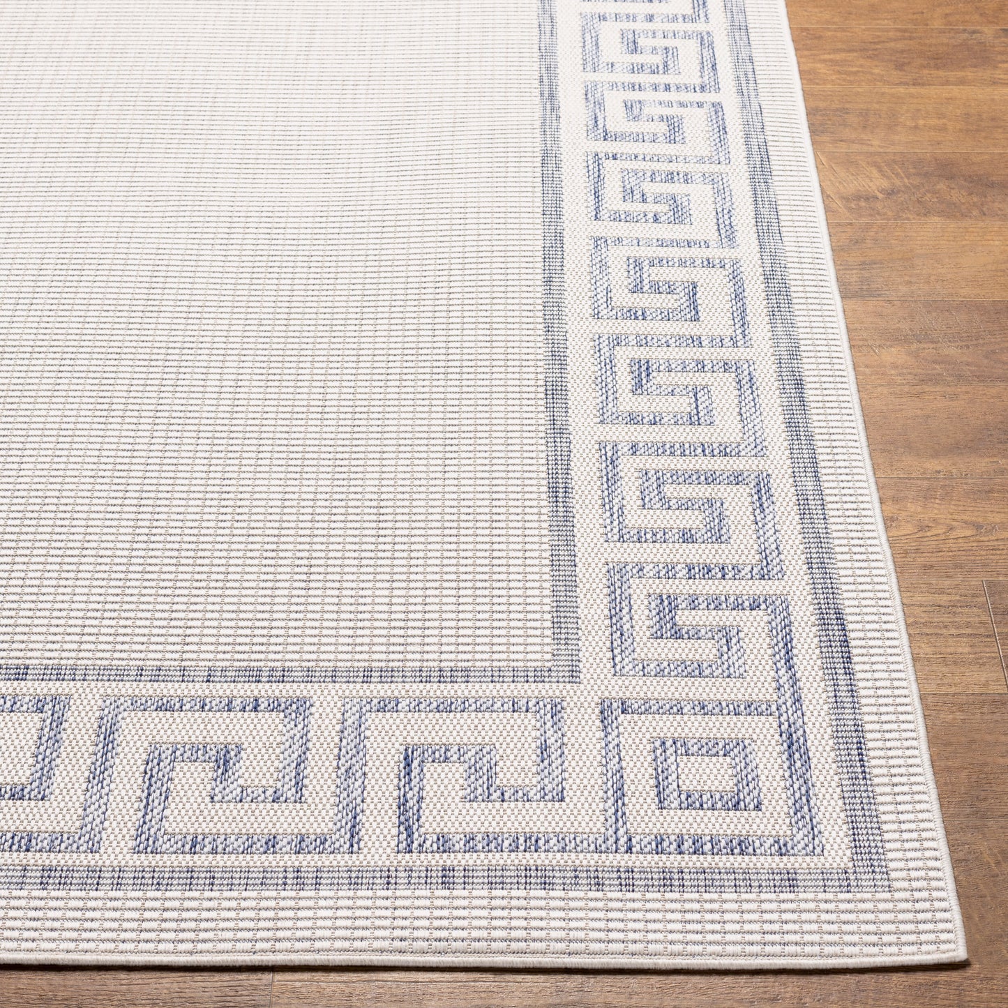 Alfombra Tuareg TRG-2379 de 1,52 m x 2,13 m, tejida a máquina, para interior y exterior