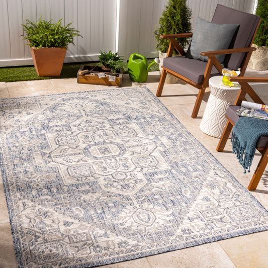 Tuareg TRG-2390 5' x 7' Machine Woven Indoor/Outdoor Area Rug