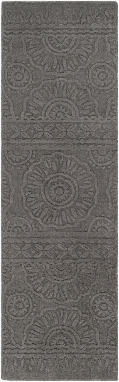 Alfombra de lana hecha a mano Taraash TRH-2300 de 2,4 m