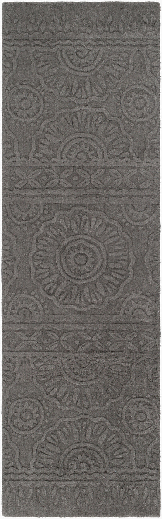 Alfombra de lana hecha a mano Taraash TRH-2300 de 2,4 m