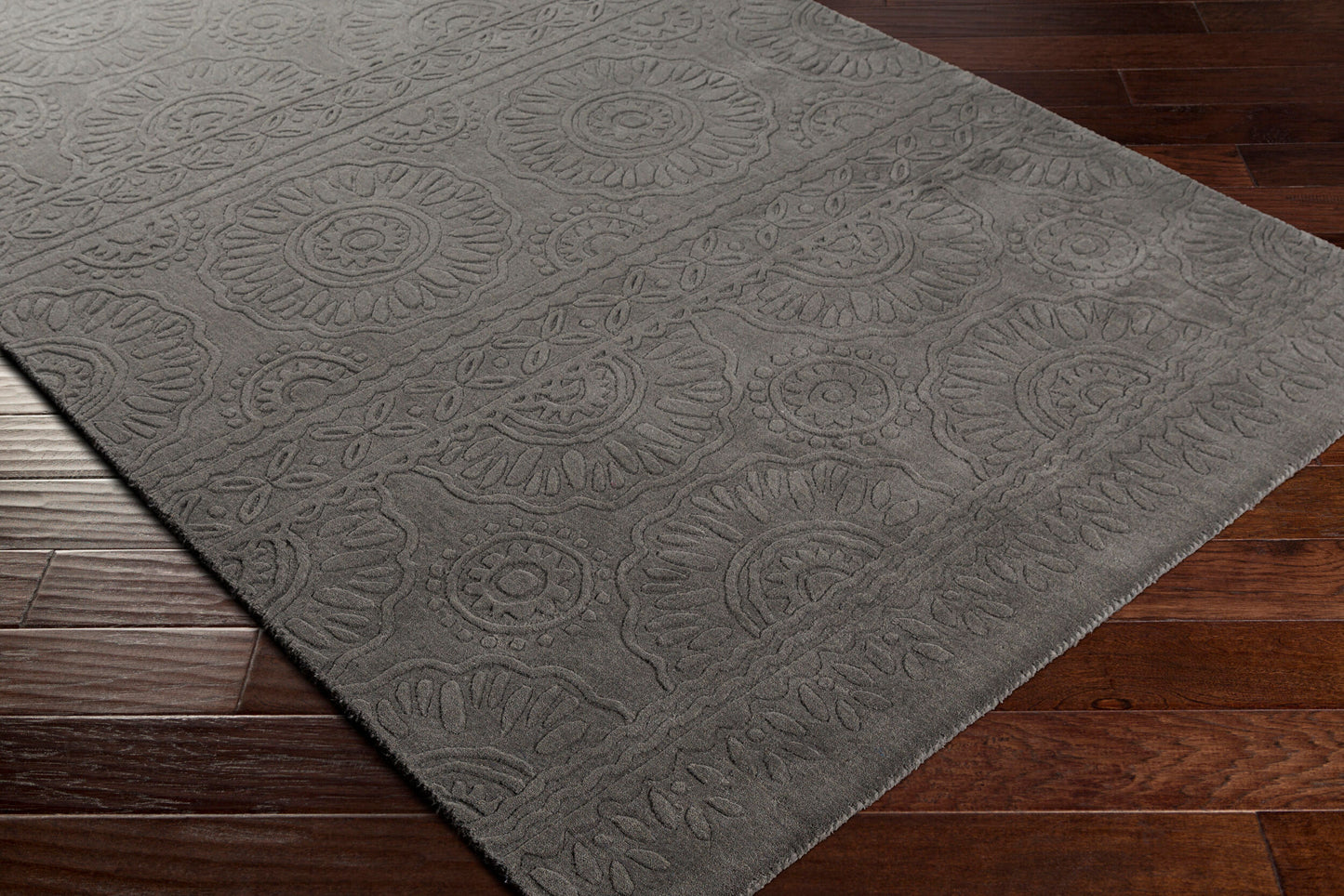 Alfombra de lana hecha a mano Taraash TRH-2300 de 2,4 m