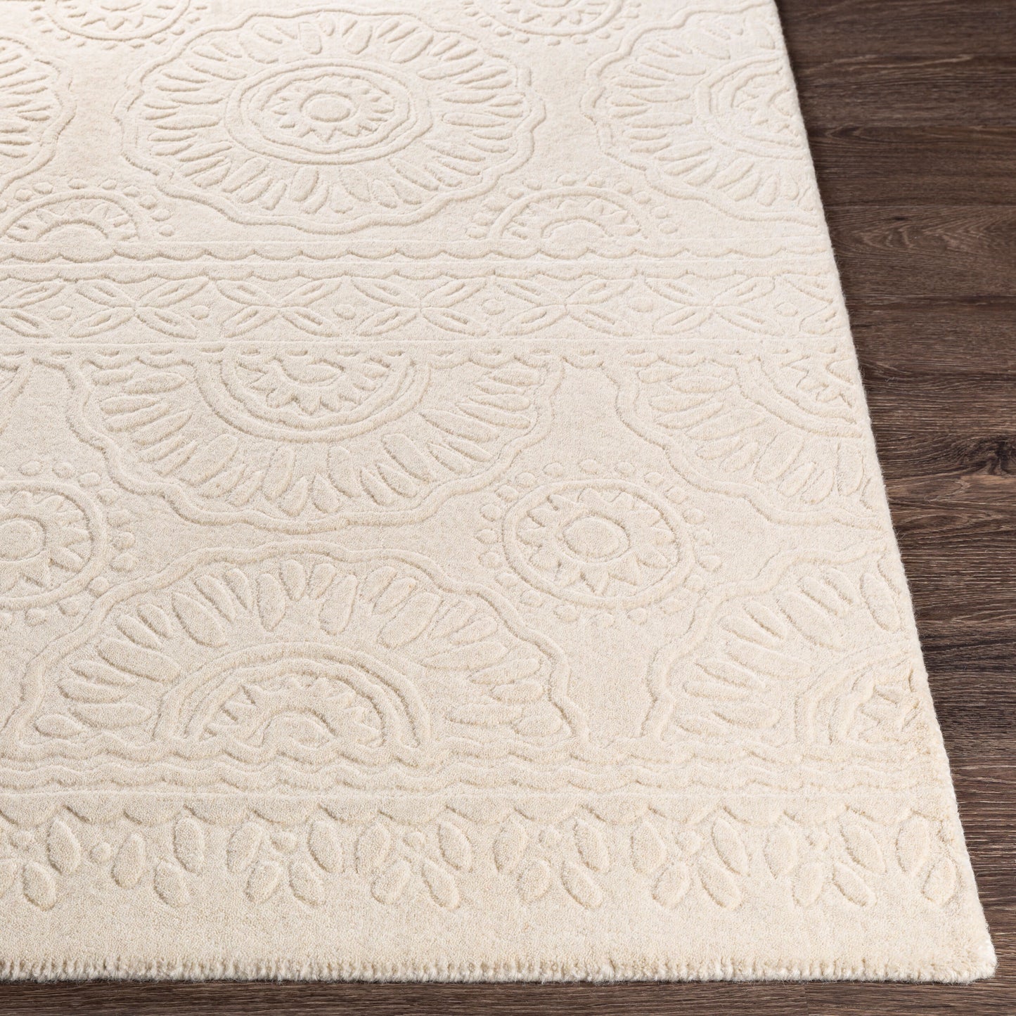 Taraash TRH-2301 2' x 3' Handmade Wool Accent Rug