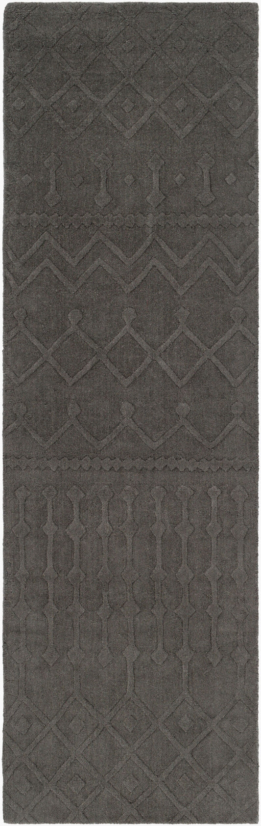 Alfombra de lana hecha a mano Taraash TRH-2302 de 2,4 m