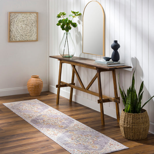 Truva TRV-2300 9ft Runner Machine Woven Runner Rug