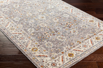 Truva TRV-2302 6ft Square Machine Woven Area Rug