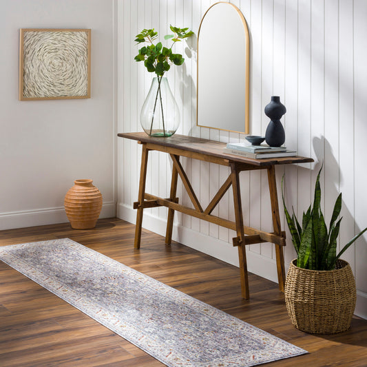 Truva TRV-2302 9ft Runner Machine Woven Runner Rug