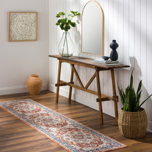 Truva TRV-2303 9ft Runner Machine Woven Runner Rug