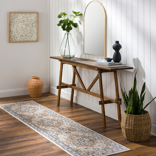 Truva TRV-2305 9ft Runner Machine Woven Runner Rug