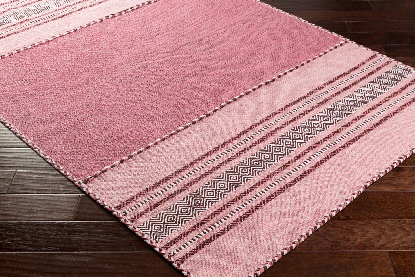 Alfombra Trenza TRZ-3005 de 1,52 m x 2,13 m, hecha a mano