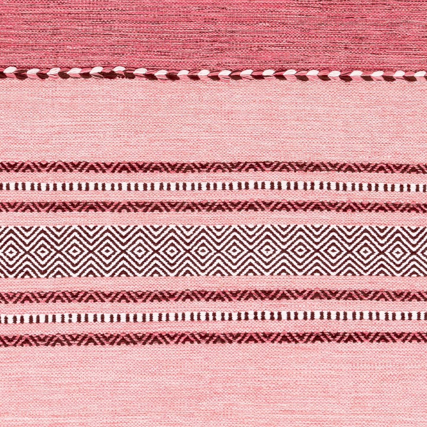 Alfombra Trenza TRZ-3005 de 1,52 m x 2,13 m, hecha a mano