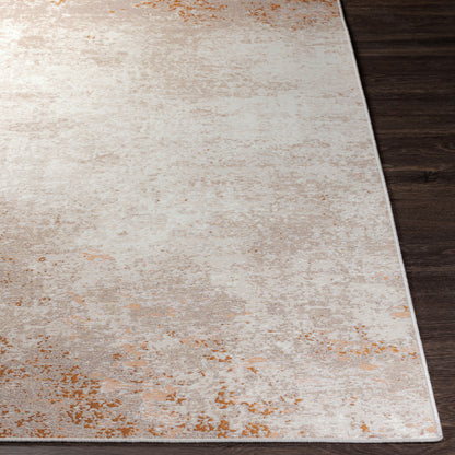 Alfombra decorativa tejida a máquina Costa Mesa TSA-1000 de 2' x 4'