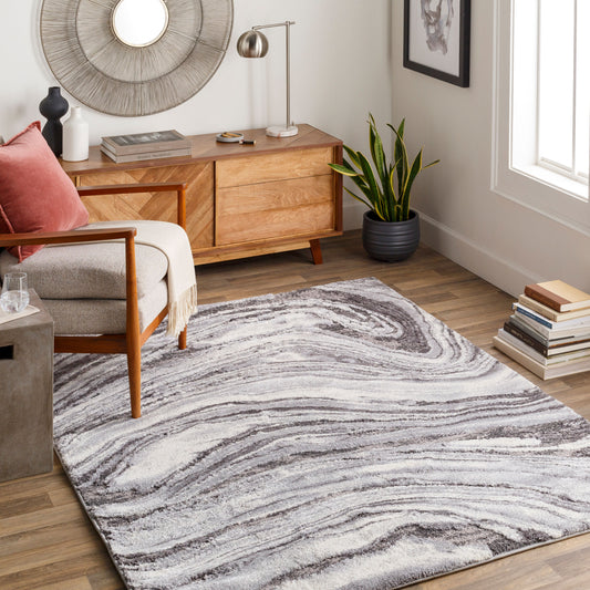 Tuscany TUS-2316 8ft Square Machine Woven Area Rug