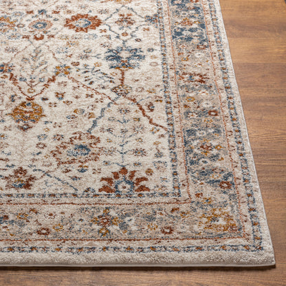 Tuscany TUS-2330 8ft Square Machine Woven Area Rug