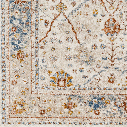 Tuscany TUS-2330 8ft Square Machine Woven Area Rug