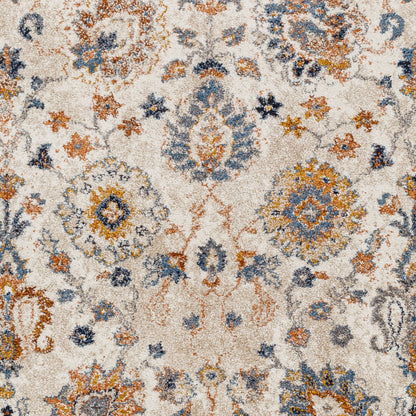 Tuscany TUS-2332 8ft Square Machine Woven Area Rug