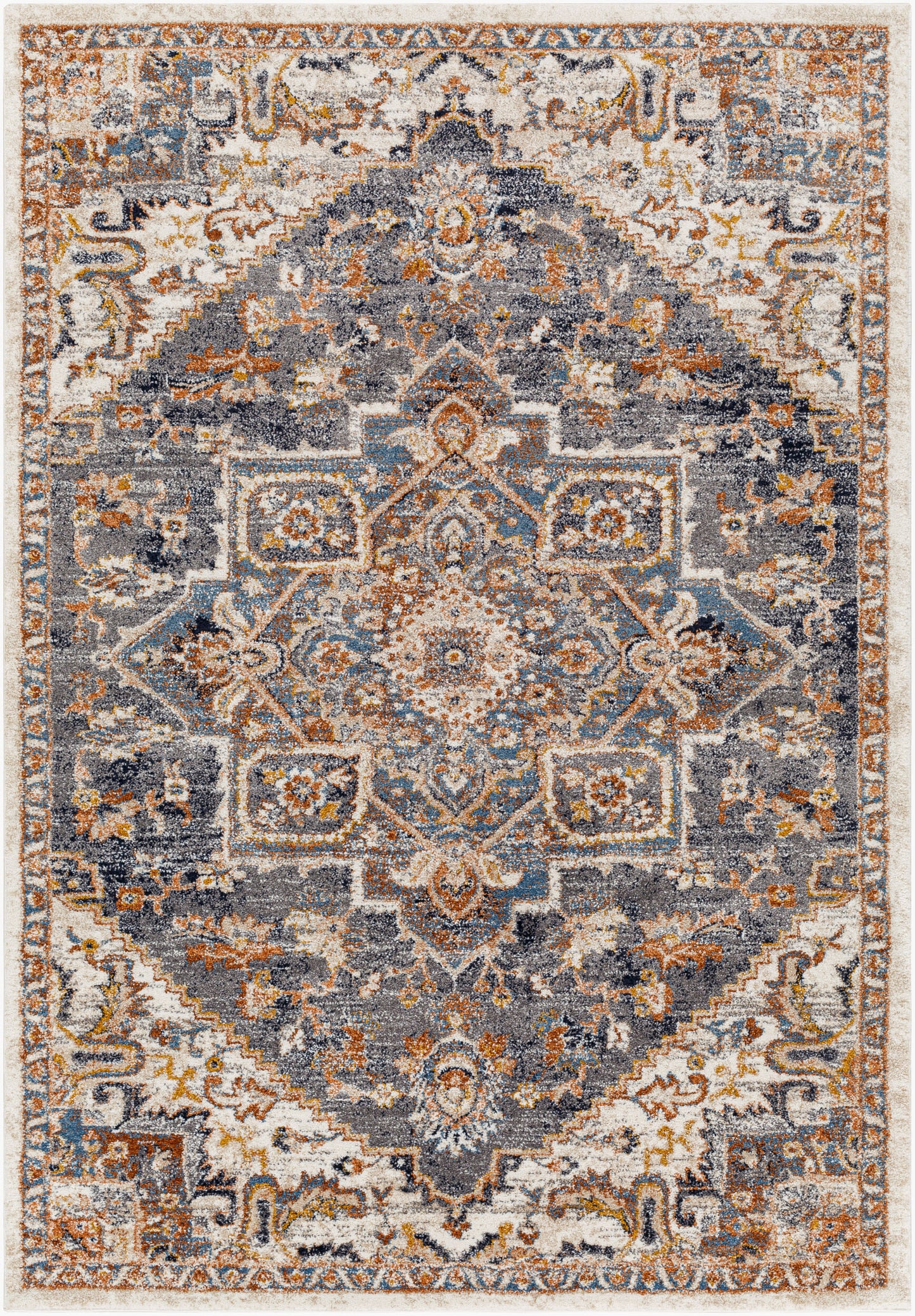 Tuscany TUS-2334 2' x 3' Machine Woven Accent Rug