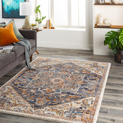 Tuscany TUS-2334 2' x 3' Machine Woven Accent Rug