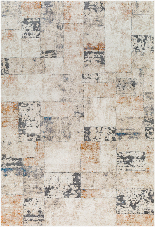 Tuscany TUS-2342 8ft Square Machine Woven Area Rug