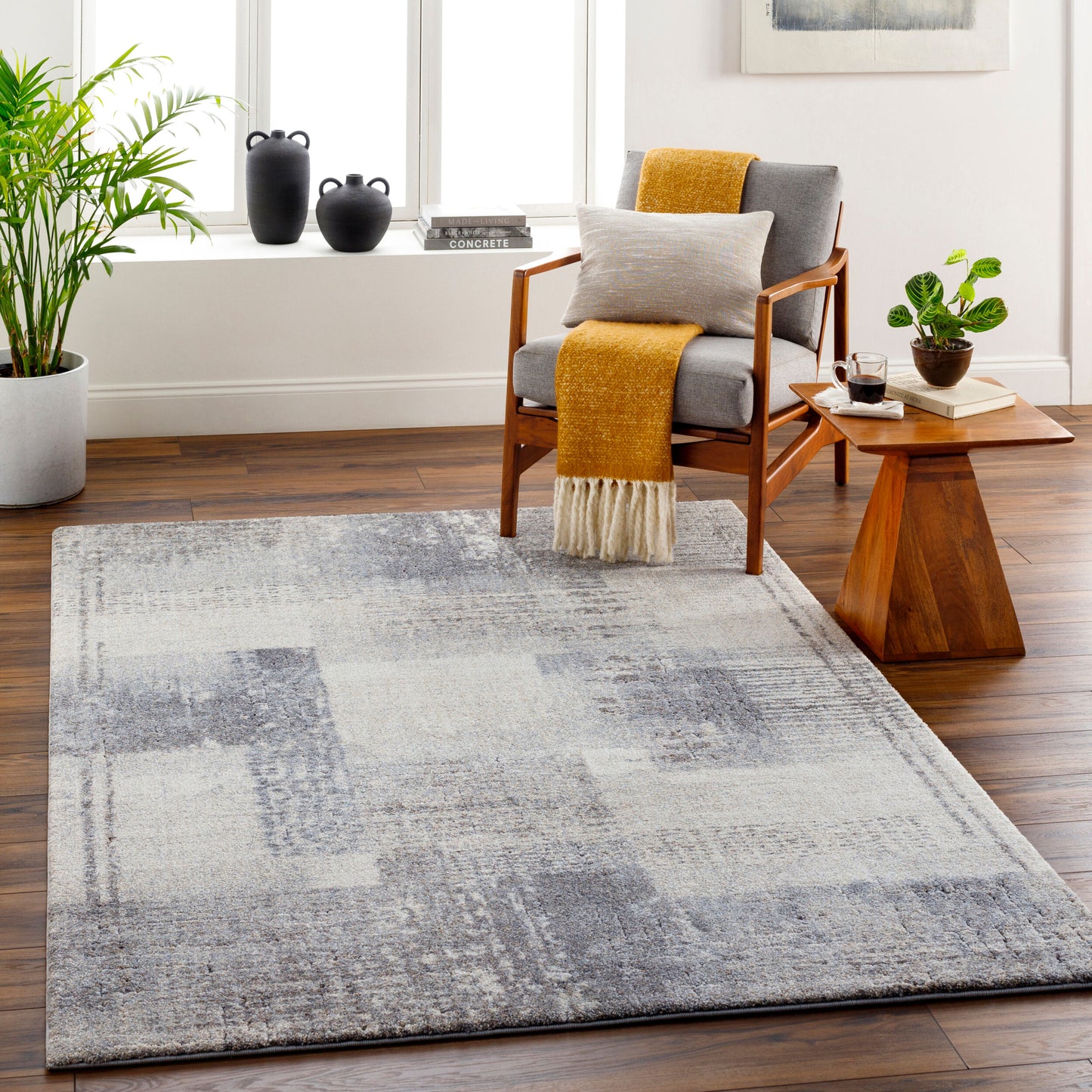 Tuscany TUS-2348 5' x 7' Machine Woven Area Rug