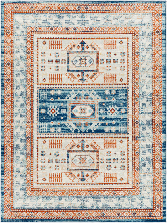 Tevazu TVZ-2303 6' x 9' Machine Woven Area Rug