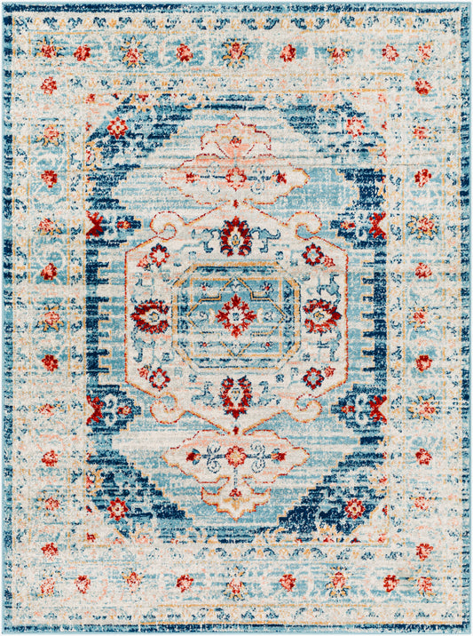 Tevazu TVZ-2312 6' x 9' Machine Woven Area Rug