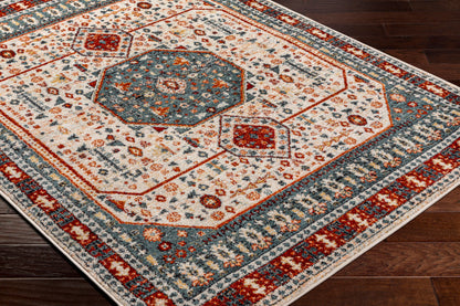 Alfombra tejida a máquina Tevazu TVZ-2338 de 1,52 m x 2,13 m