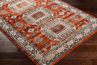 Tevazu TVZ-2350 6' x 9' Machine Woven Area Rug