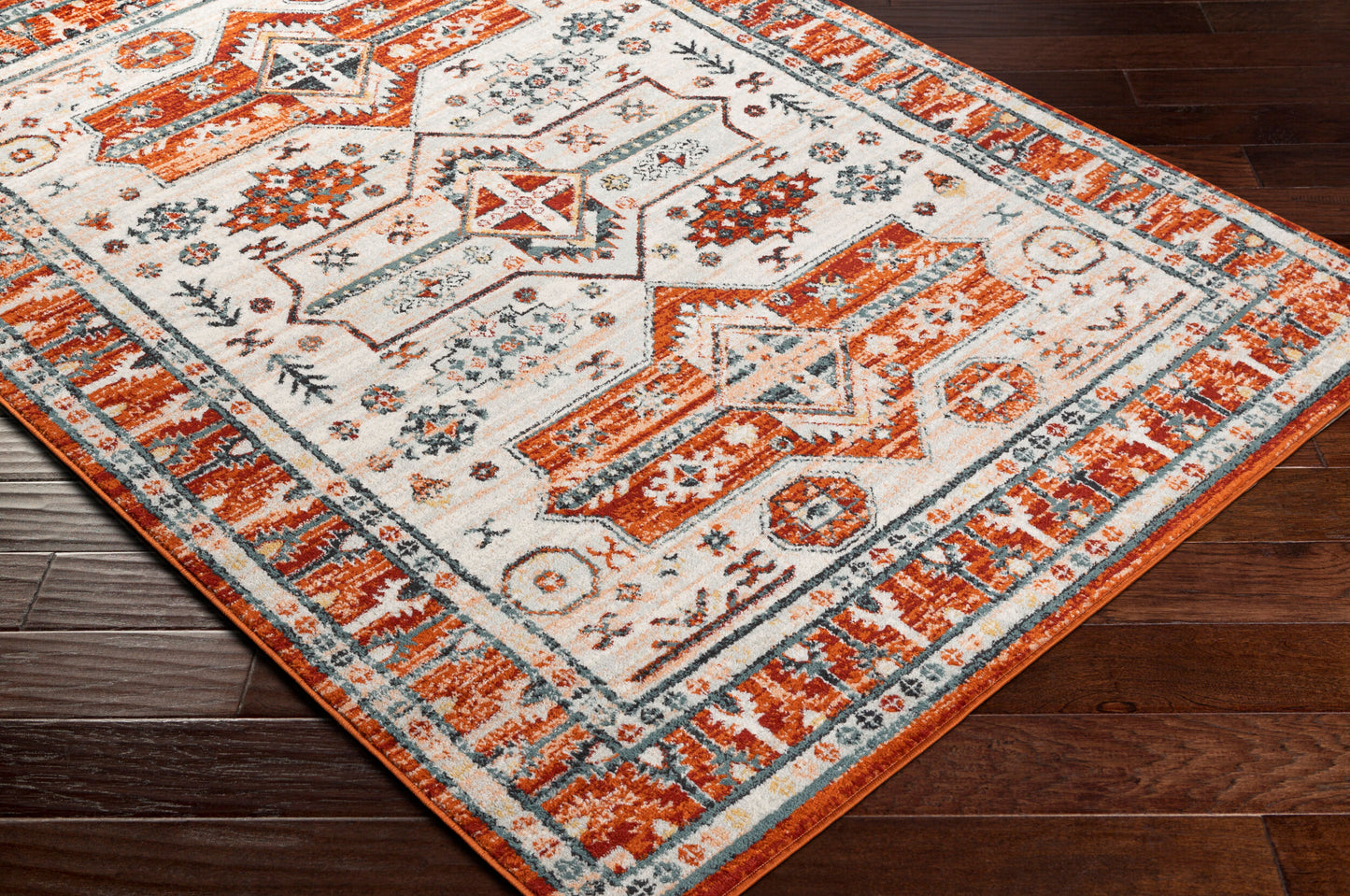 Tevazu TVZ-2360 8' x 10' Machine Woven Area Rug