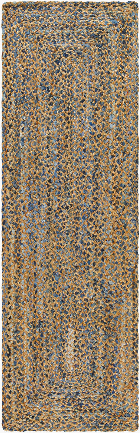Trenzado TZD-2300 8ft Runner Handmade Runner Rug