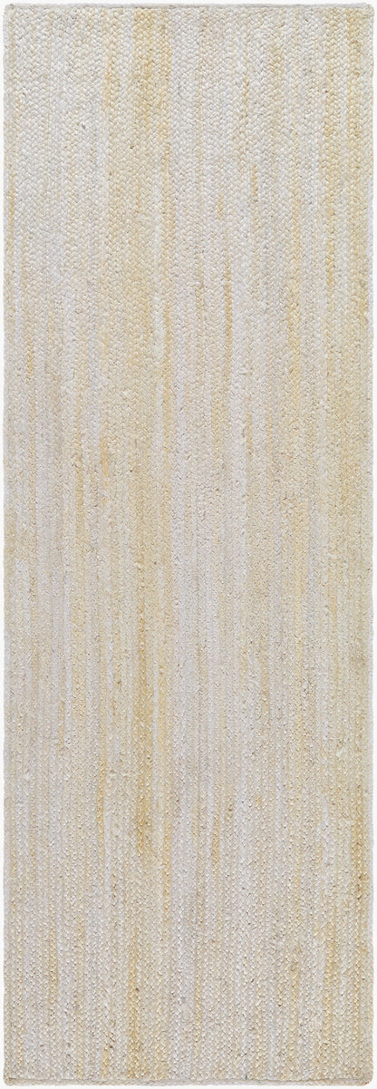Trenzado TZD-2301 8ft Runner Handmade Jute Runner Rug