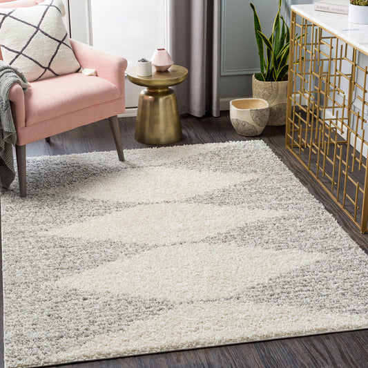 Alfombra tejida a máquina Taza Shag TZS-2310 de 6' x 9'