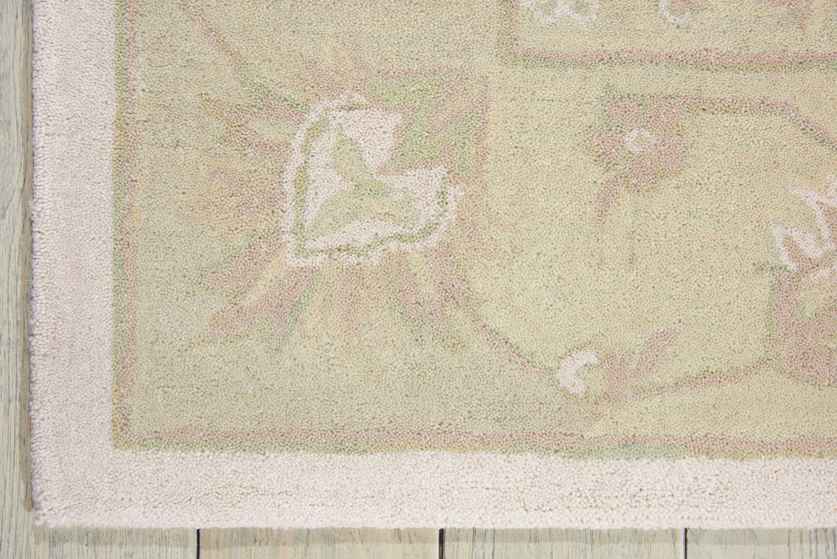 Zephyr ZEP01 Ivory/Green Tufted Rug