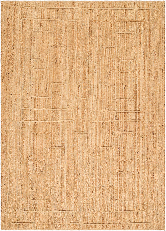 Luci UCI-2300 5' x 7' Handmade Jute Area Rug