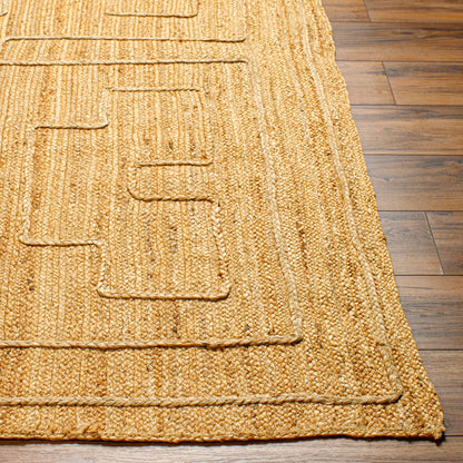 Luci UCI-2300 6' x 9' Handmade Jute Area Rug