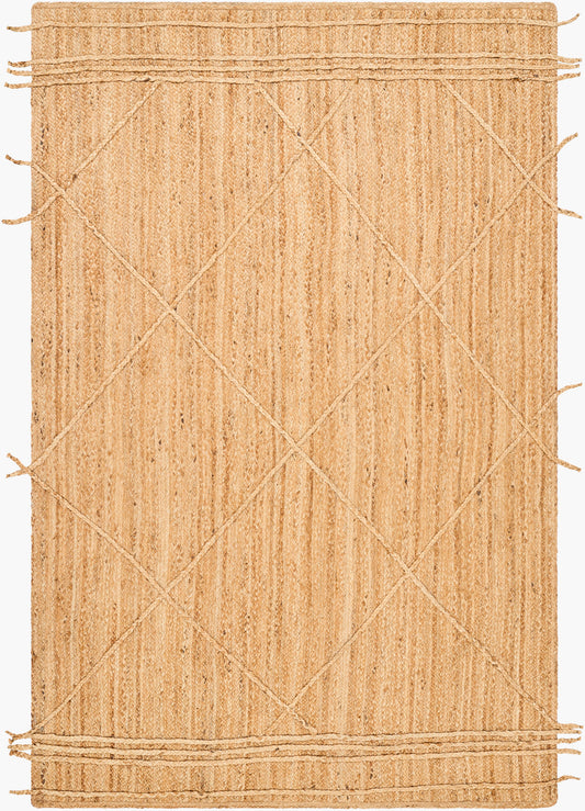 Luci UCI-2301 2' x 3' Handmade Jute Accent Rug