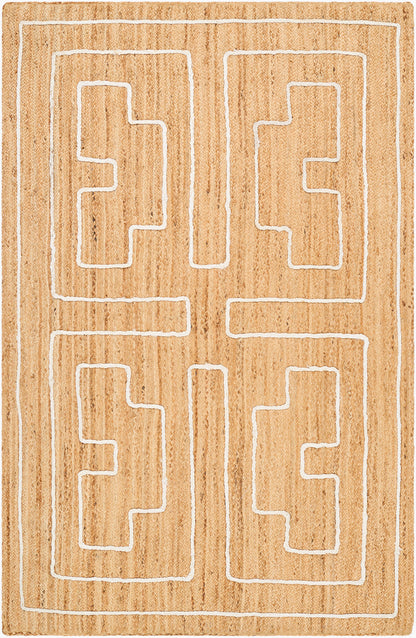Luci UCI-2302 2' x 3' Handmade Jute Accent Rug