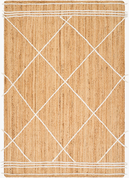 Luci UCI-2303 5' x 7' Handmade Jute Area Rug