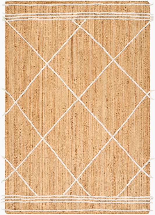 Luci UCI-2303 5' x 7' Handmade Jute Area Rug