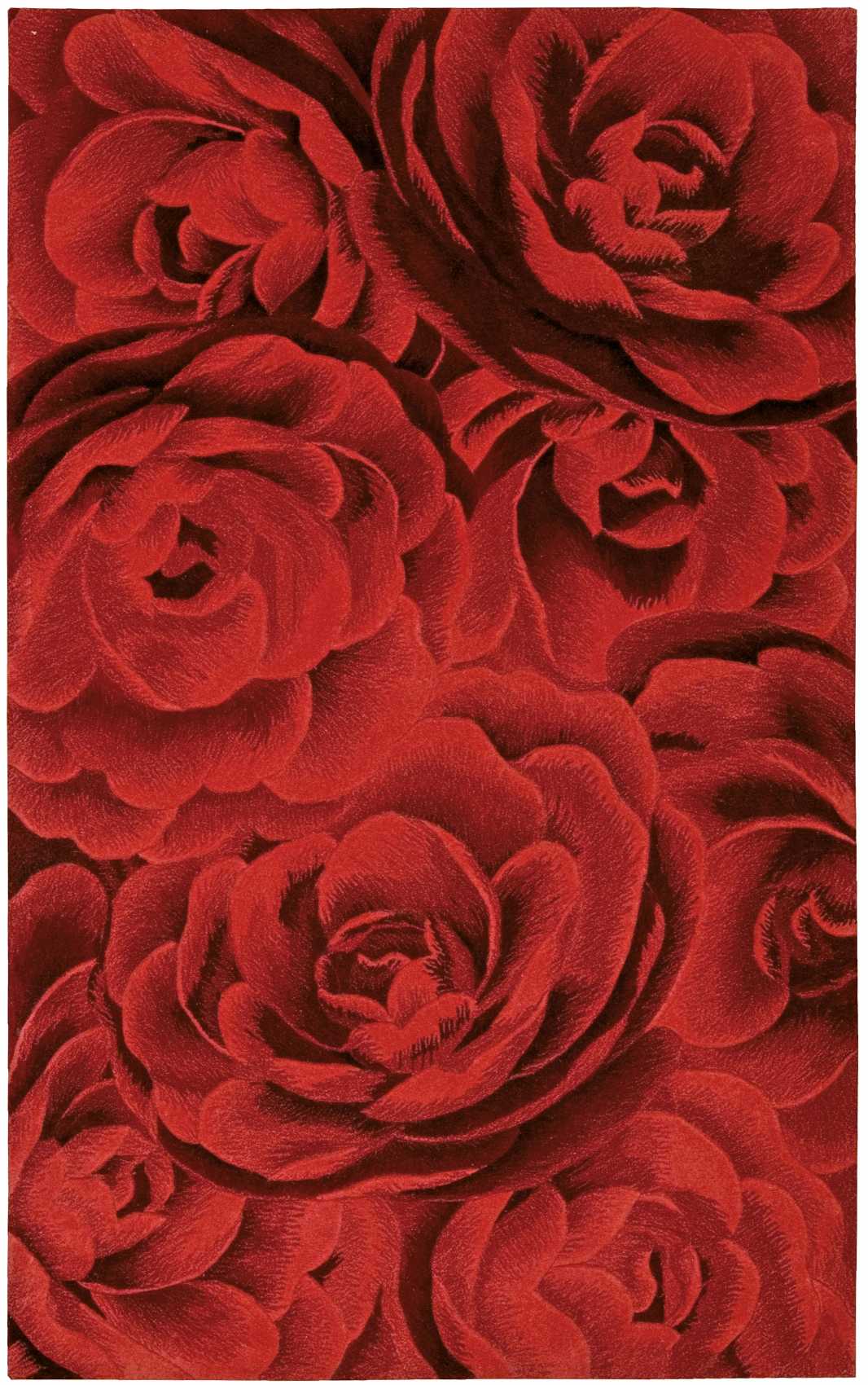 Moda MOD06 Crimson Tufted Rug