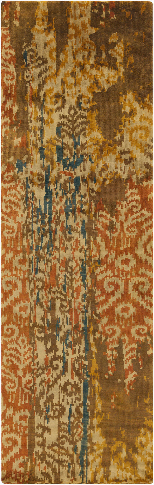 Uncharted UND-2000 8ft Runner Handmade Wool Runner Rug