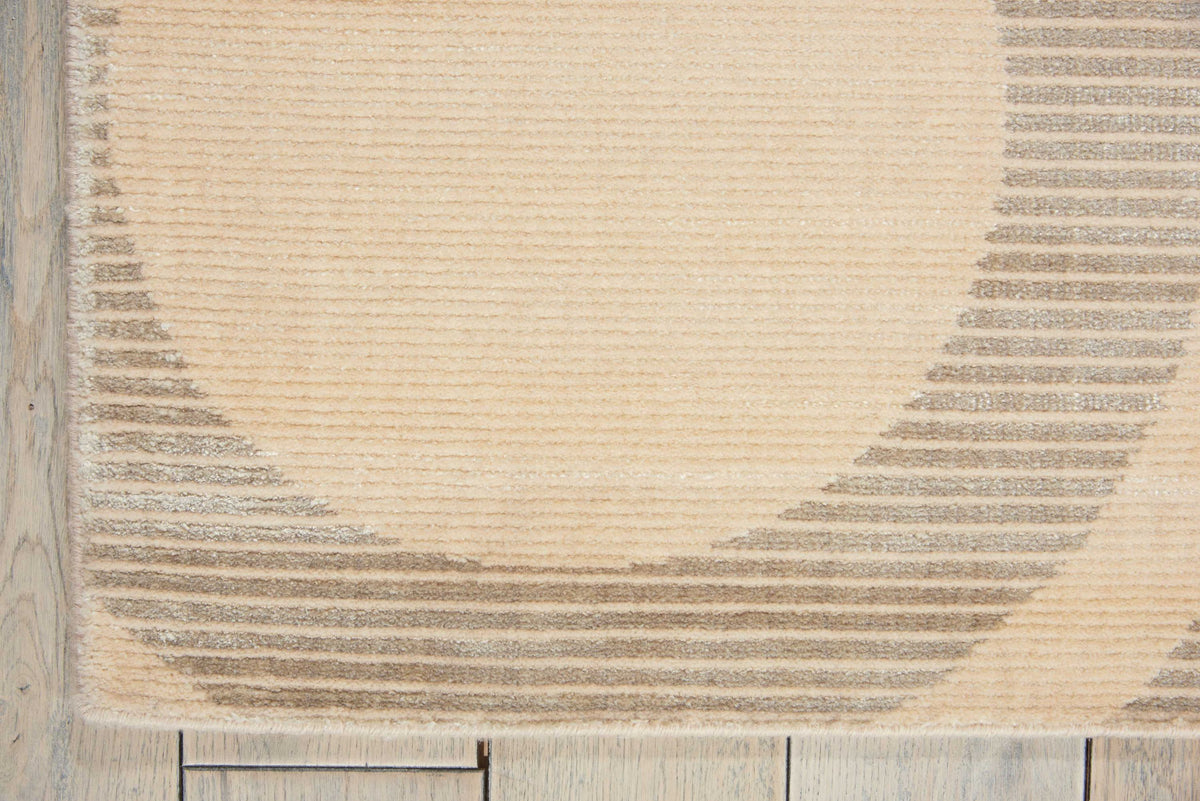 Luminance LUM01 Cream Grey Loomed Rug