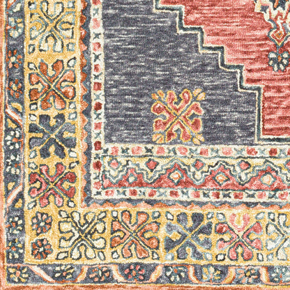 Urfa URF-2305 8ft Runner Handmade Wool Runner Rug