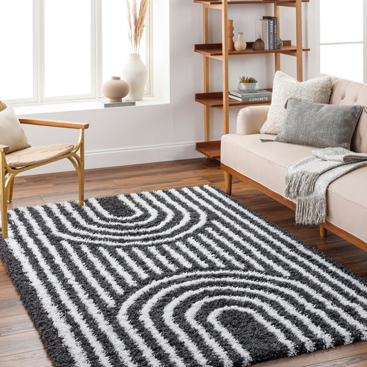Alfombra tejida a máquina Urban Shag USG-2318 de 1,52 m x 2,13 m