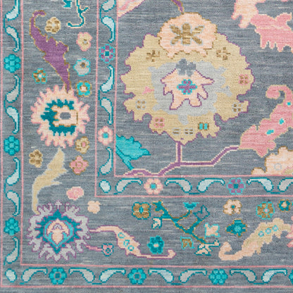 Ushak USK-2300 2' x 3' Handmade Wool Accent Rug
