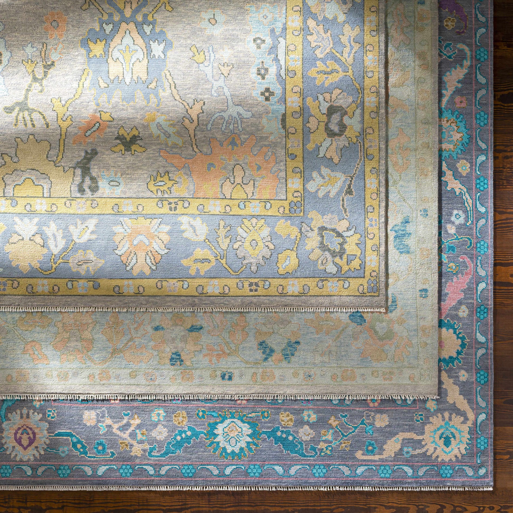 Ushak USK-2303 Hand Knotted Rug