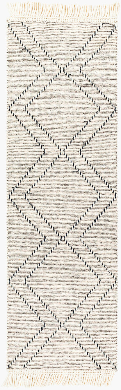 Uttar UTT-2300 8ft Runner Handmade Runner Rug