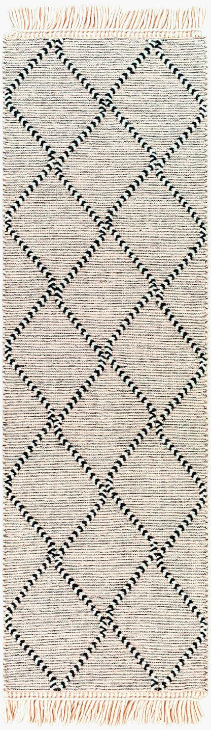 Uttar UTT-2301 8ft Runner Handmade Runner Rug