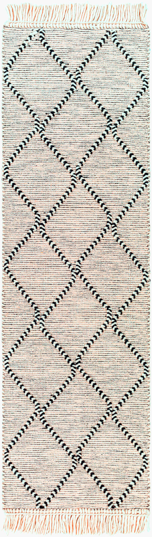 Uttar UTT-2302 8ft Runner Handmade Runner Rug