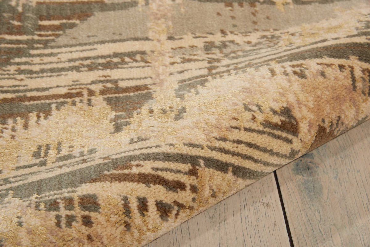 Silken Allure SLK10 Multicolor Loomed Rug