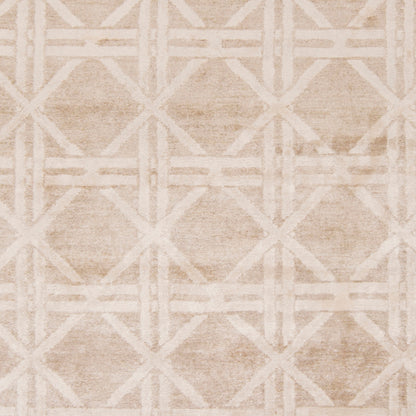 Vanderbilt VAN-1003 2' x 3' Handmade Faux Silk Accent Rug